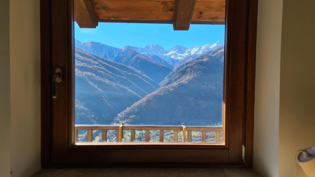 Independent Chalet With Breathtaking View Villar Pellice Экстерьер фото